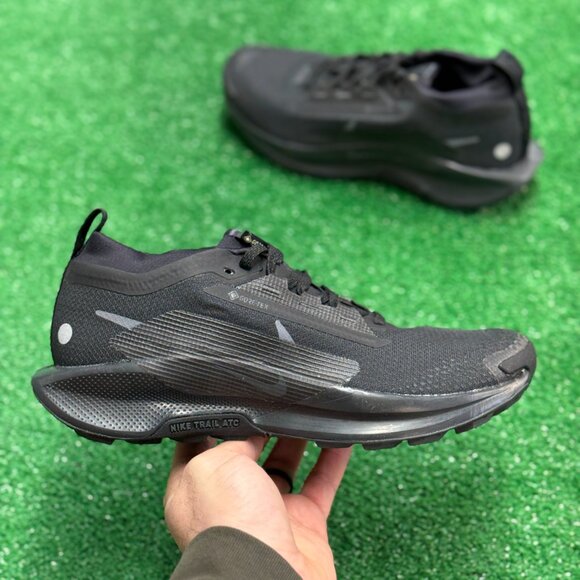 Nike React Pegasus Trail 5 Gore-Tex Black Anthracite Mens FQ0908-002 VNDS Sz 7 - Picture 1 of 7
